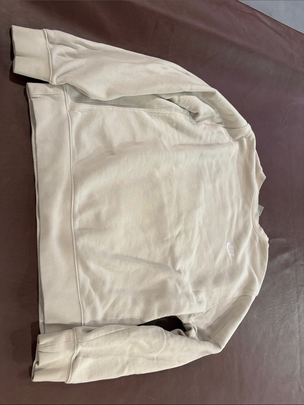 Nike Men’s Light Cream Crewneck Sweatshirt